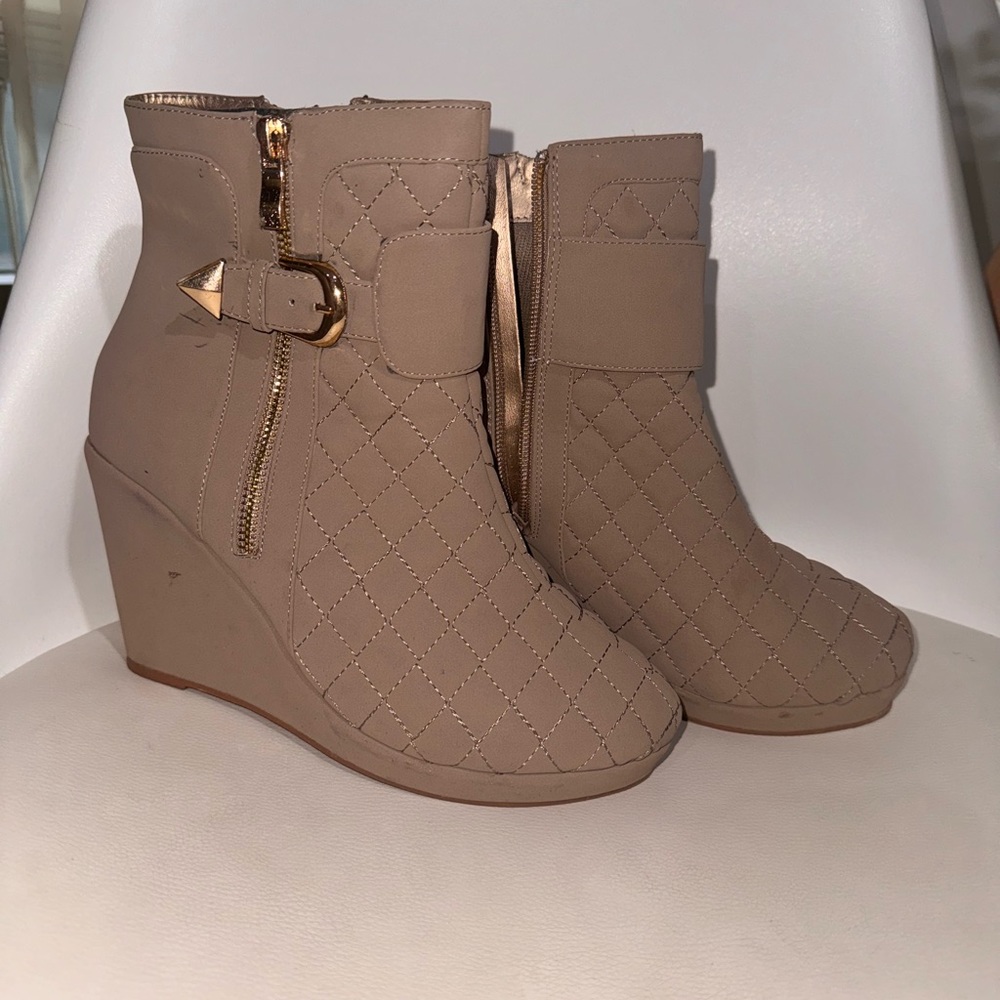 Wedge booties Forever